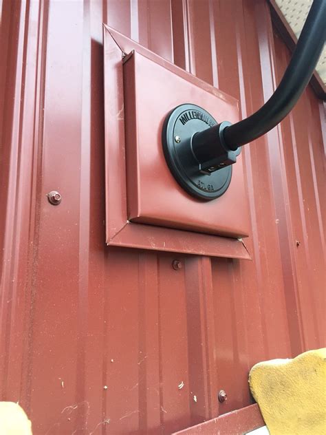 mounting electrical boxes on corrogated metal siding|corrugated metal siding installation.